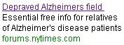 Essential free info for relatives of Alzheimer's disease patients