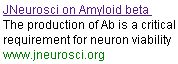 Find out why the production of amyloid beta is a critical requirement for neuronal viability, a Journal of Neuroscience (by the Society for Neuroscience) publication