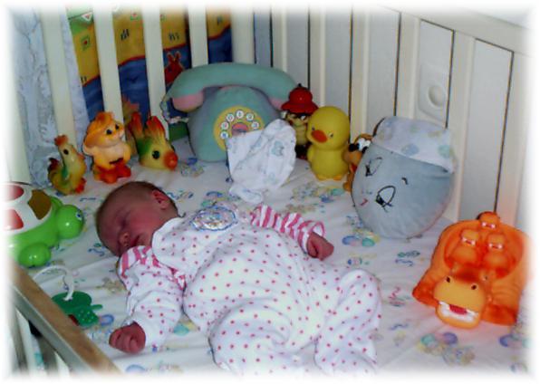 Nastya is just back home from the Hospital: 3 pm September 9, 2001
